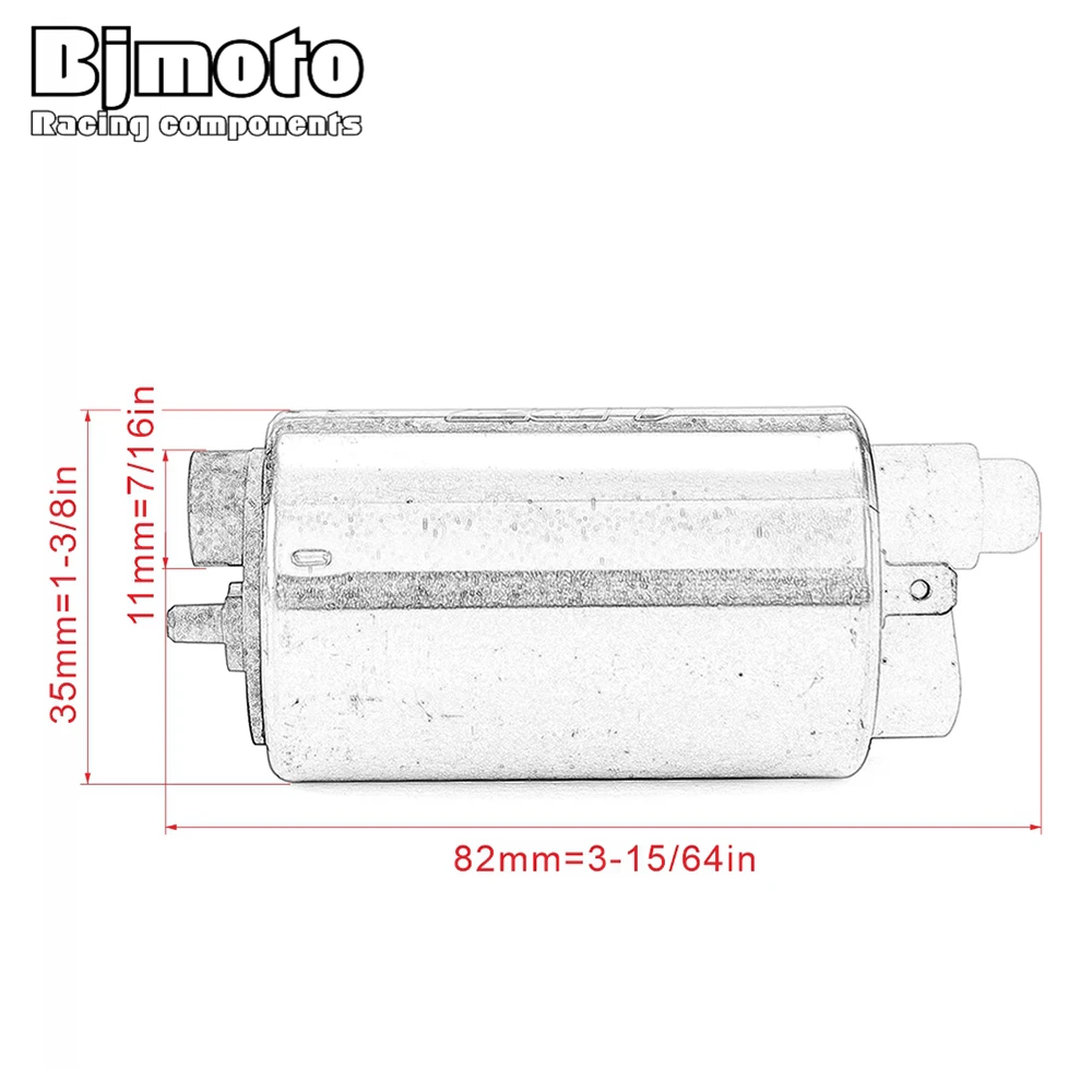 

BJMOTO Motorcycle Gasoline Fuel Pump For Kawasaki ER650 Z650 ABS EX400 Ninja 400R ABS EX650 ER-6F Ninja 650 EX400GJF Ninja 400