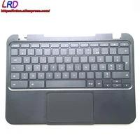 new original palmrest black upper case with france keyboard touchpad for lenovo n22 chromebook c cover 5cb0l13239