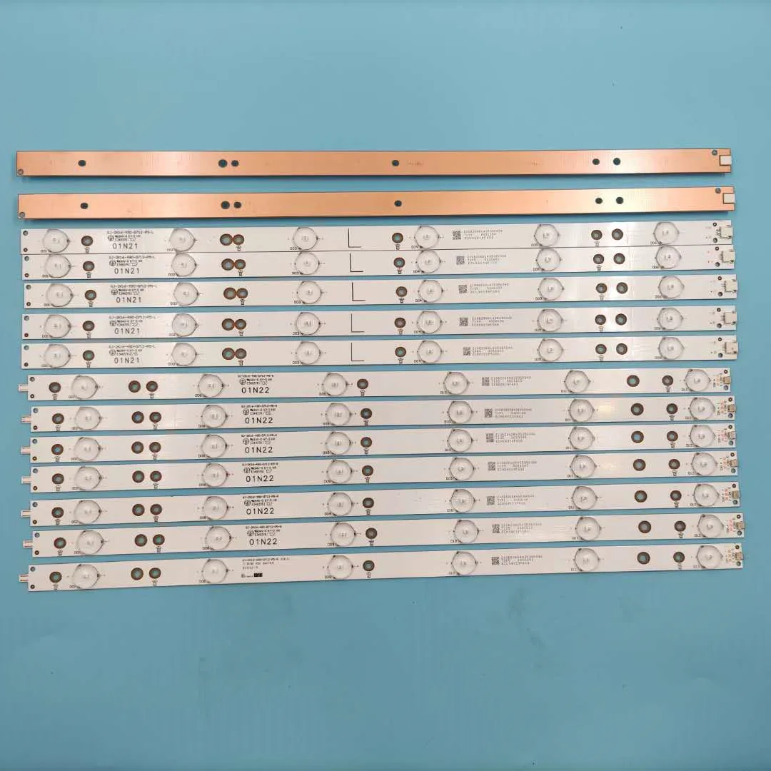 Светодиодный подсветка полосы 12 лампа чехол для объективов 49 &quotТВ 49PUS6501