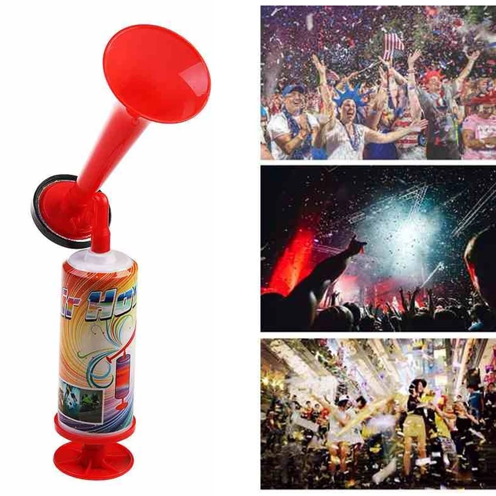 Вентилятор Ручной Push Air Horn Черлидинг Спортивное состязание Cheer Club Труба Детская игрушка насос футбольные игры громкий динамик