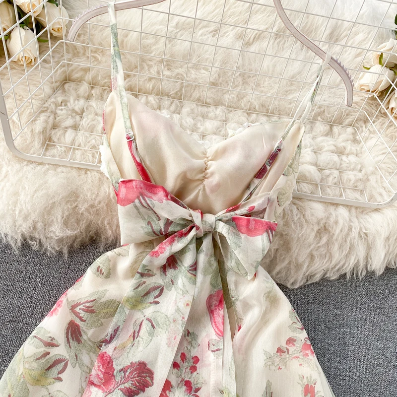 Женское пляжное платье в стиле богини пикантное платье-трапеция с открытой