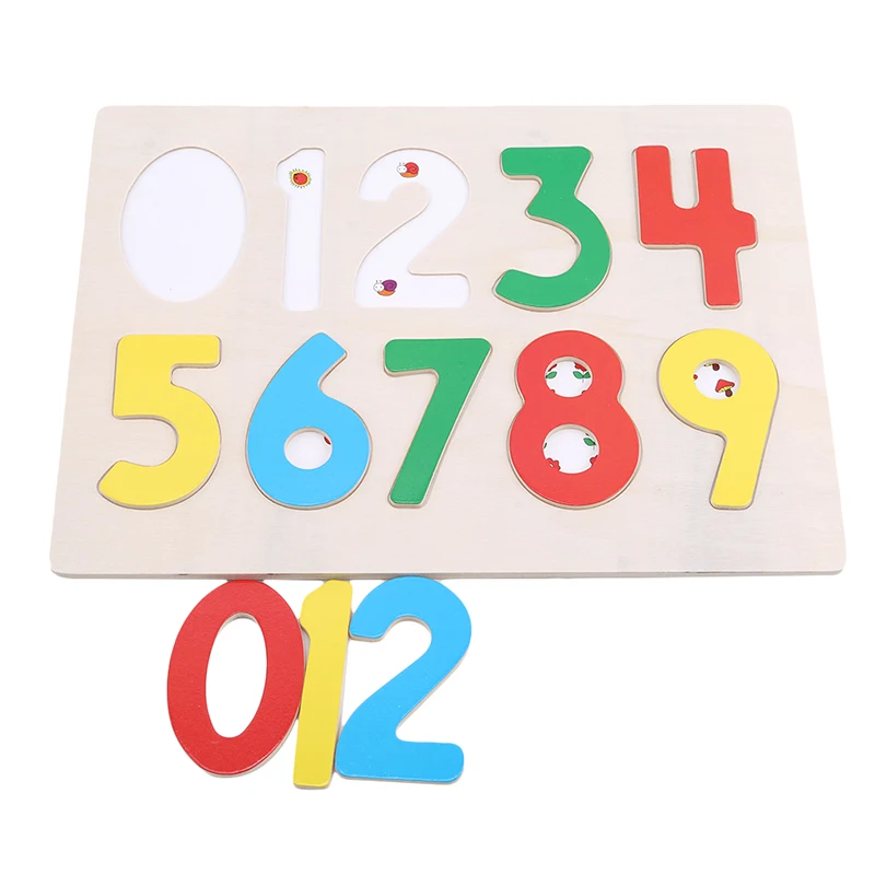 

Wooden Blocks Toy Multicolor 9 Numbers Cognitive Toy Baby Kids Early Educational Numeracy Intellectual Development Toys