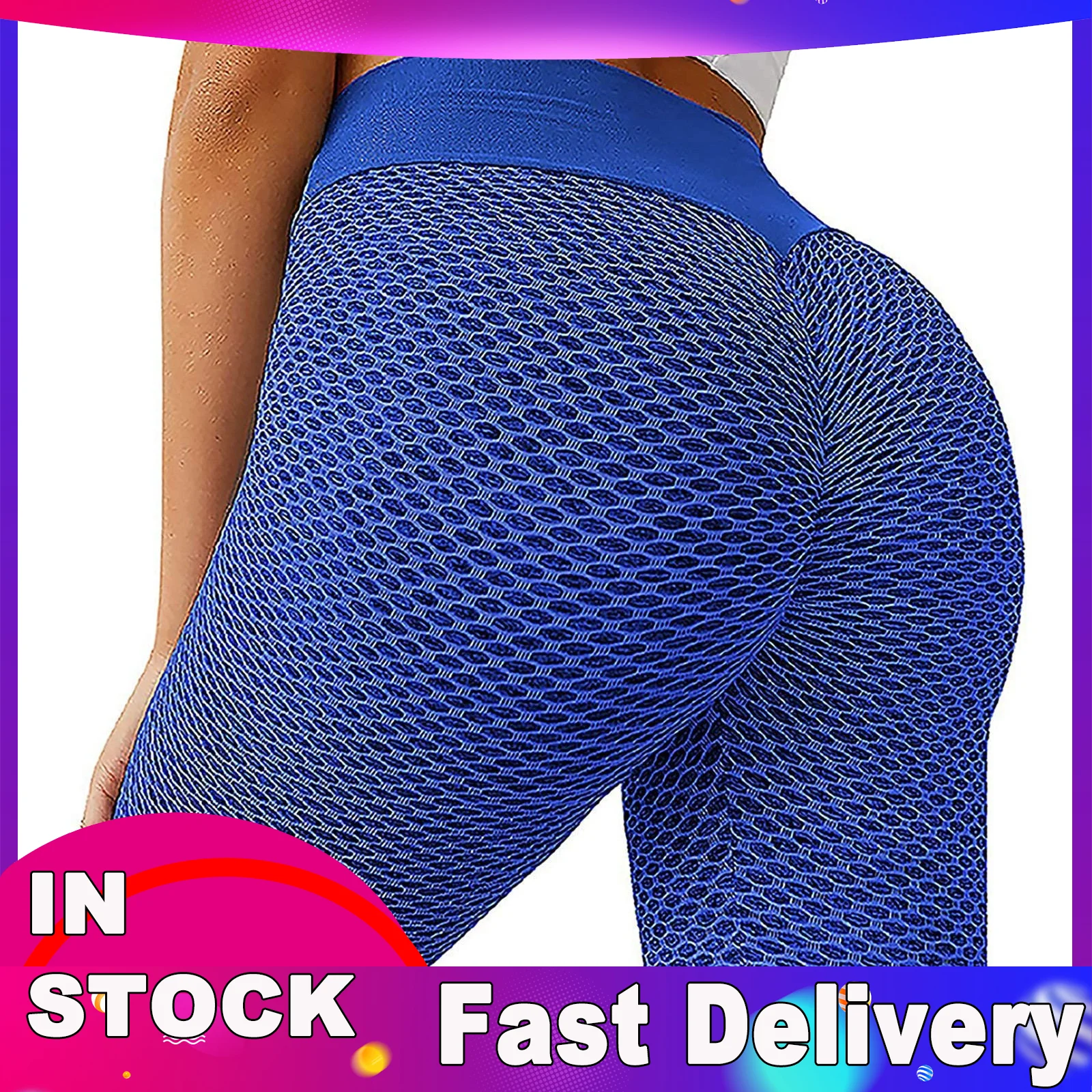 

Женские эластичные спортивные Леггинсы для фитнеса, бега, спортзала, спортивные длинные штаны для активного отдыха, эластичные леггинсы дл...