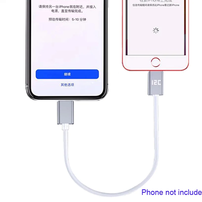 Высокоскоростная передача данных OTG i2C Lightning кабель для iPhone iPad синхронизации и