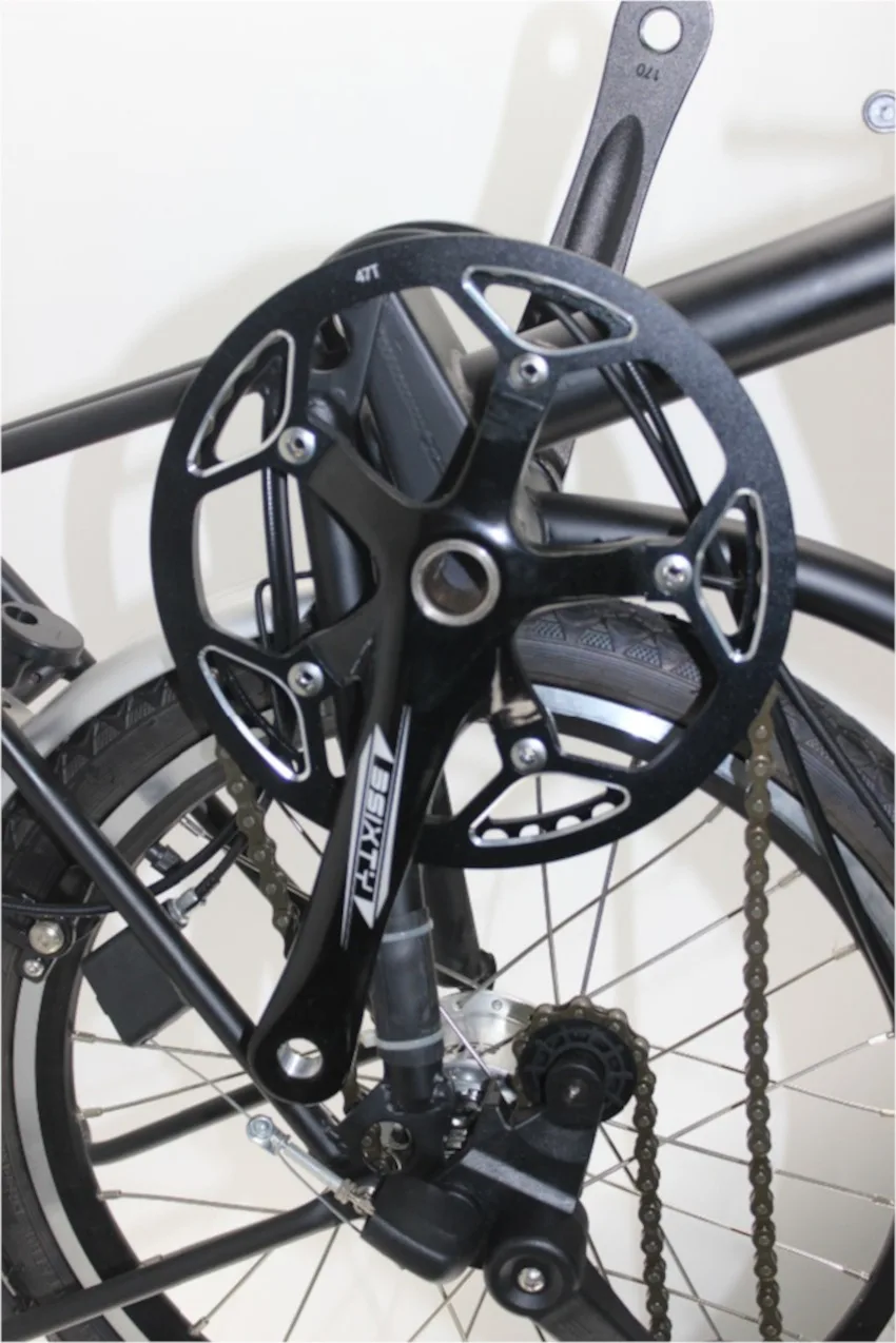 Велосипедный Кривошип из сплава 3SIXTY дюймов (длина 170 мм) и колесо 47T (BCD 130 ось как