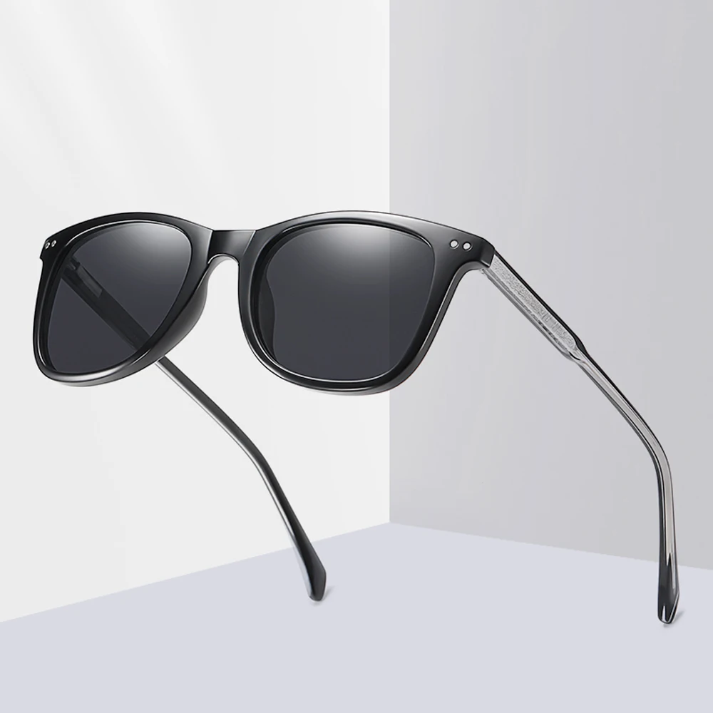 Очки солнцезащитные Swanwick мужские поляризационные квадратные очки ацетатные