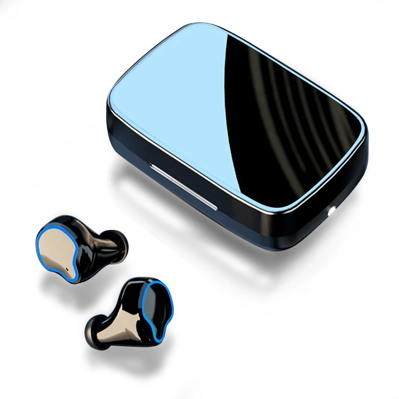 

M9 Wireless Earphones Bluetooth Headphones Hands-free Hi-Fi Music Headsets Portable Fashionable Sports Gaming Waterproof Earbuds
