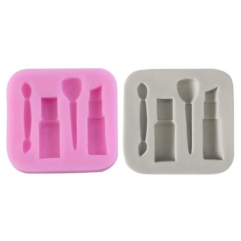 Силиконовая форма для макияжа помады торта 3D мыла шоколада декоративная выпечки