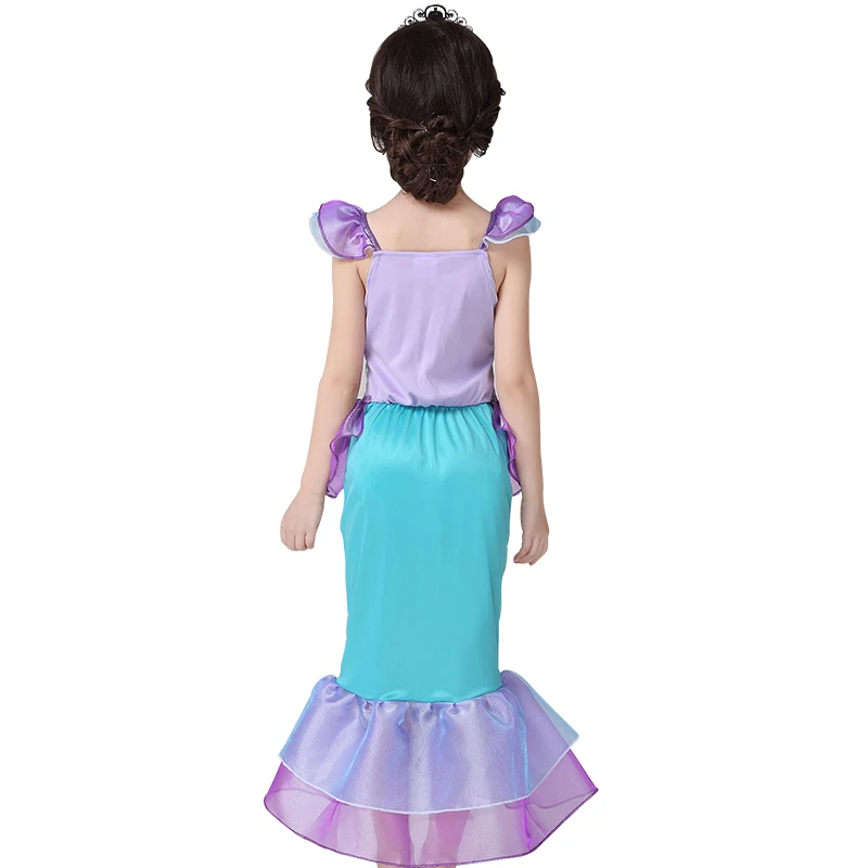 Летнее платье для девочек костюм принцессы детей костюмированной вечеринки на