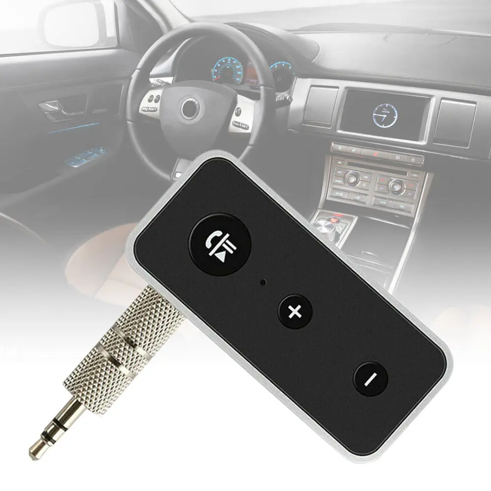 

Wireless Bluetooth 5.0 Receiver 3.5mm AUX Stereo Output Audio Adapter Hands-Free Car Kit GK8899