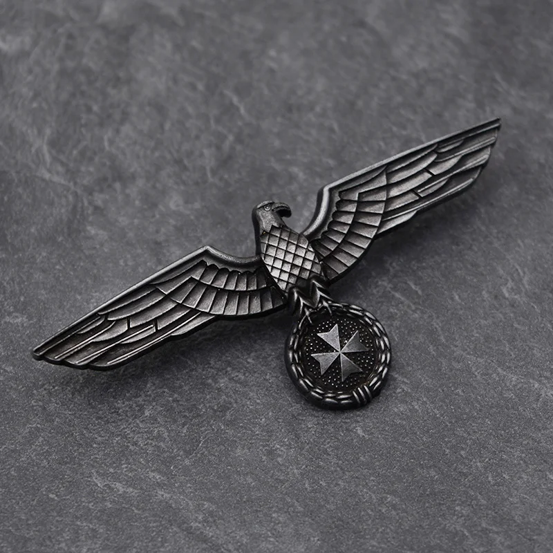 Одежда высшего качества 1 предмет Мальта обороны Орел военный значок с крестом