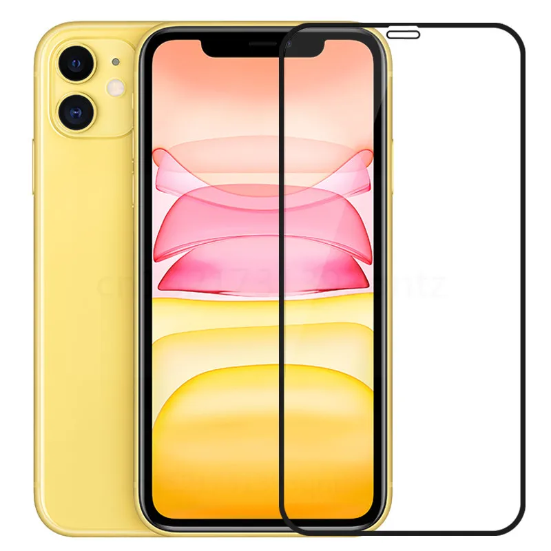 Полное покрытие стекла на iPhone X XS Max XR закаленное стекло для 7 8 6 6s Plus 11 Pro max SE 2020