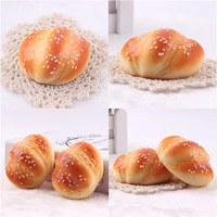 new 8cm kawaii squishy buns toast bread cartoon soft kids toy cellphone straps