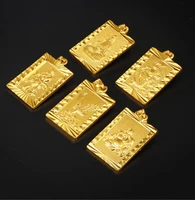 hi hot 4 styles 24k gold pendant mens pendant classic male jewelry birthday gift boy china style