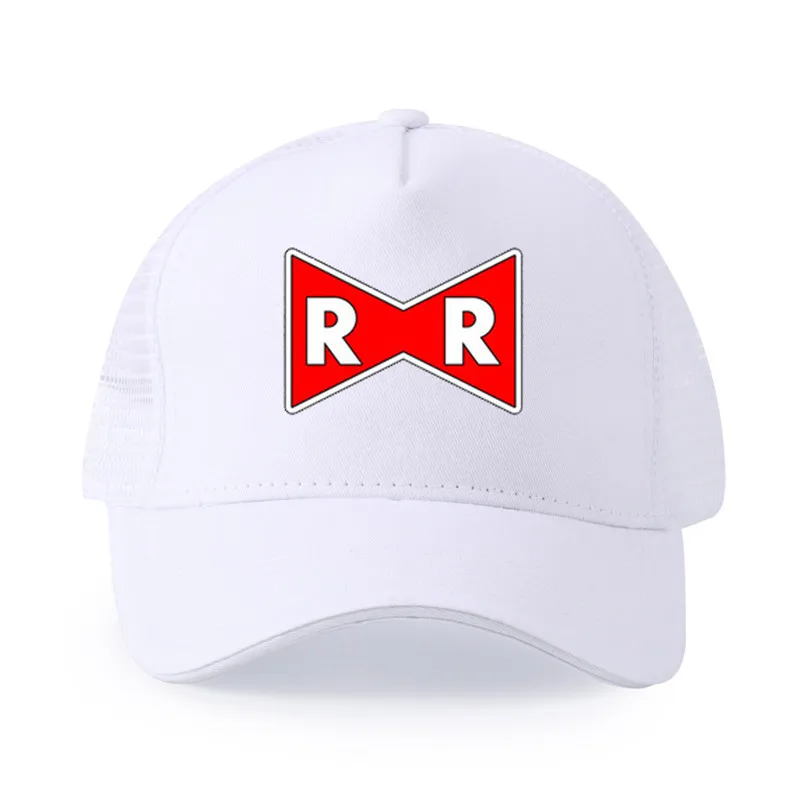 Бейсболка с красной лентой и логотипом в стиле милитари весна лето мужская