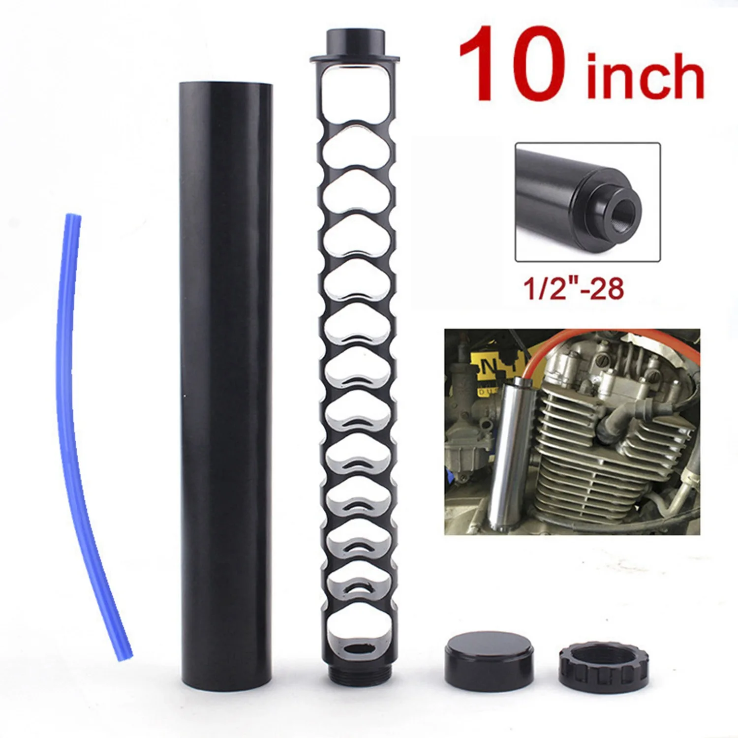 Алюминиевый Топливный фильтр-уловитель для растворителя NAPA 4003 WIX 24003 1/2-28