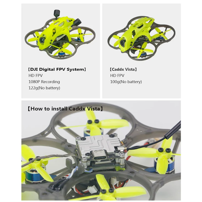 LDARC ET85D 87 6 мм Колесная база F4 AIO 12A BL_S ESC 4S Whoop FPV гоночный Дрон PNP w/ 48CH 25-200mW VTX без