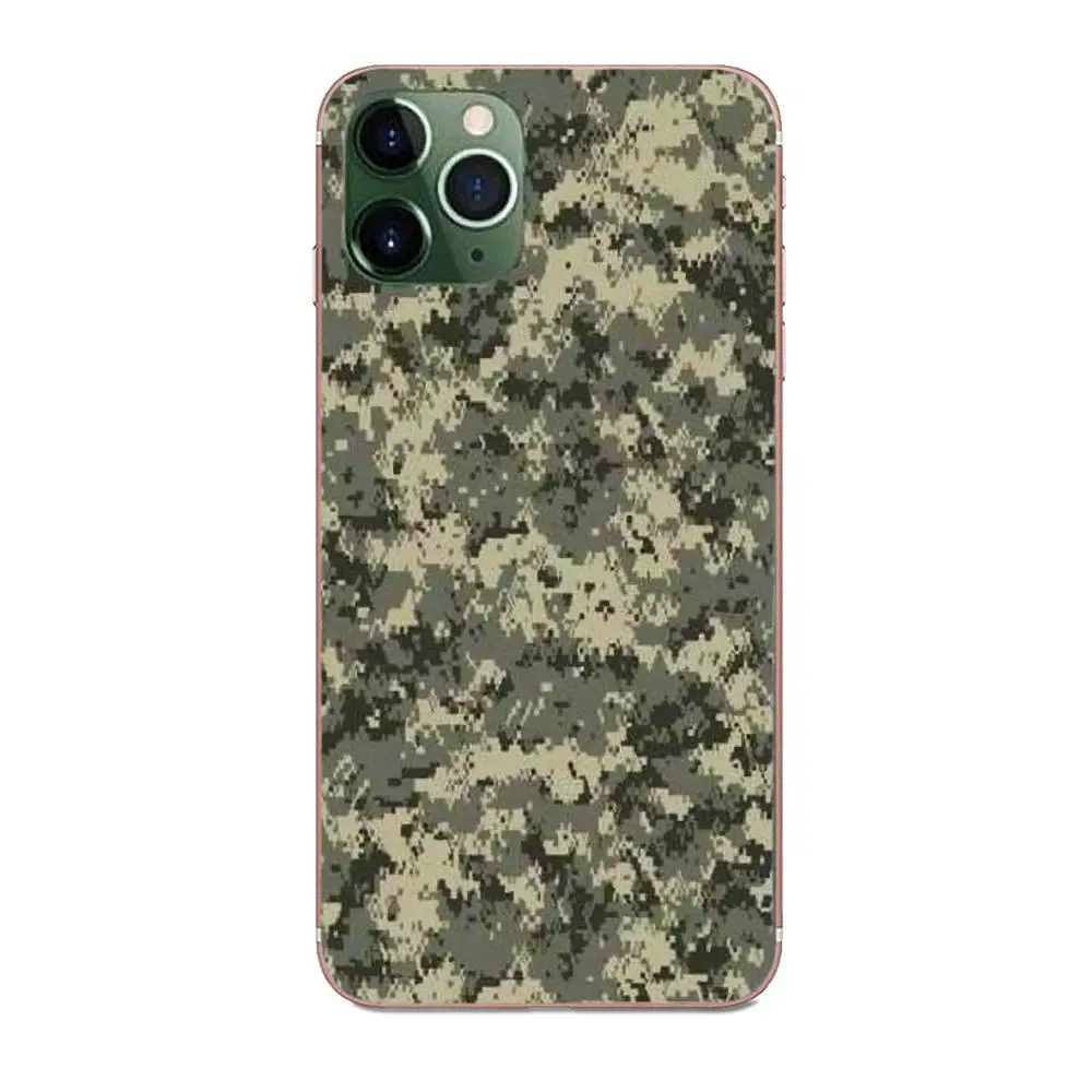 Чехол Камуфляжный военный армейский для Xiaomi CC9E Mi3 Mi4 Mi4i Mi5 Mi 5S 6 6X 8 9 SE Play Plus Pro Lite A1 Mix 2
