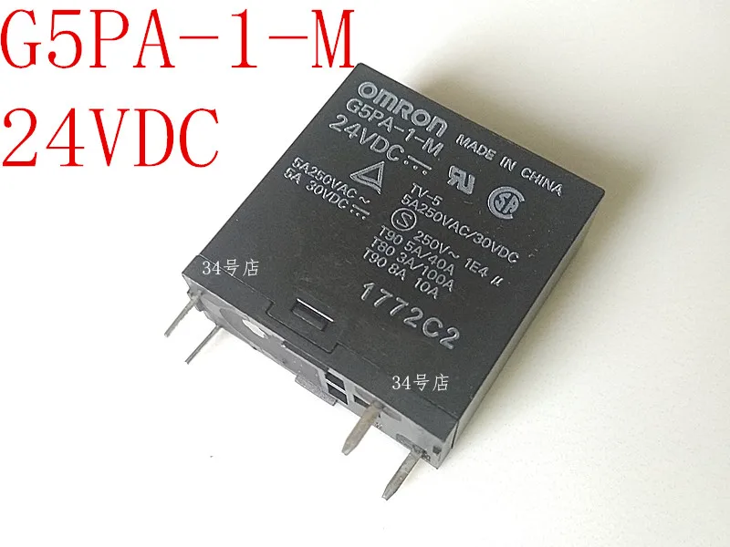 1 шт./лот новые и оригинальные реле G5PA M 12VDC 5VDC 24VDC|Реле| |