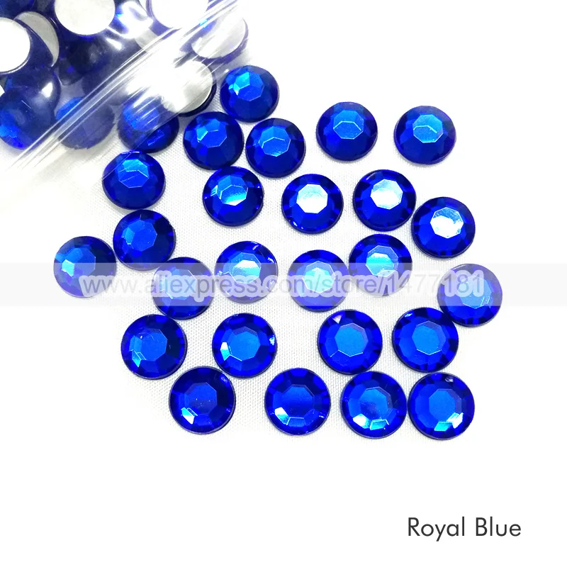 100 шт. 10 мм акриловые стразы высококачественные Круглые бриллианты искусственные