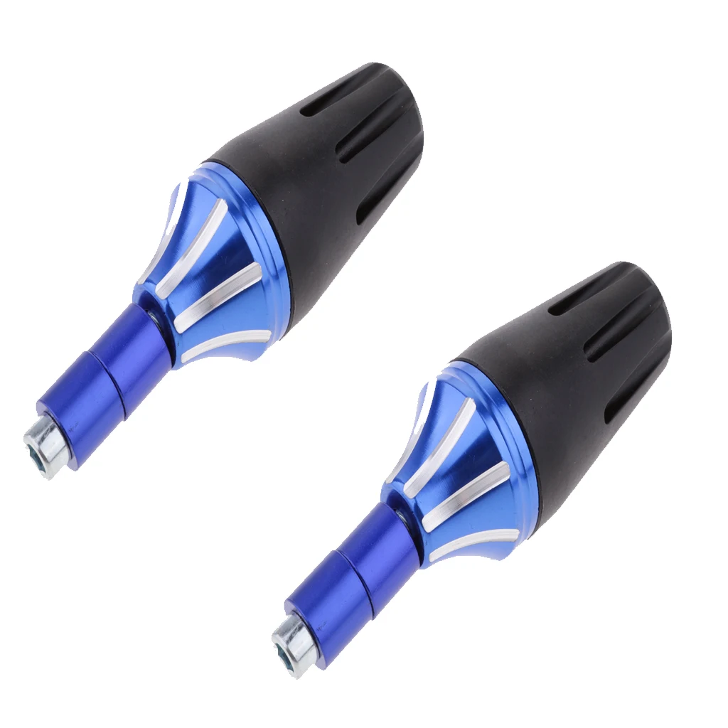 

2Pcs Motorcycle CNC Anti Crash Engine Falling Protectors Frame Slider Blue