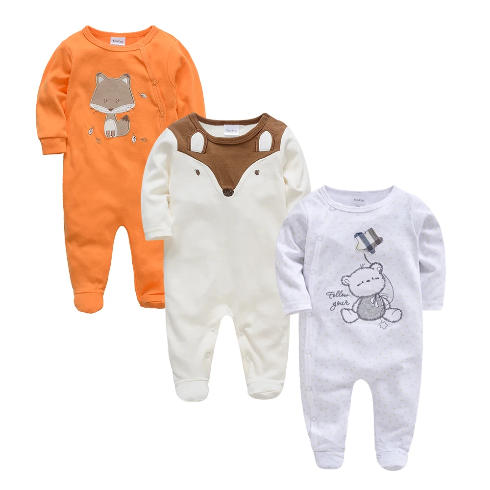 Хлопковые гольфы для маленьких девочек и мальчиков 3 шт./лот Одежда новорожденных