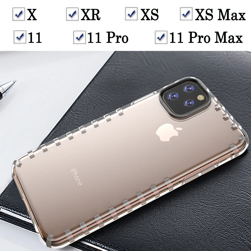 Чехол для iphone 11 apple pro max 11pro 11max 2019 прозрачный мягкий чехол i phone ip iph x xs xr 10 funda 10s 10r xmax