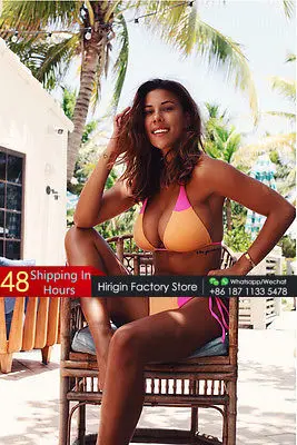 Женский сексуальный комплект бикини с бюстгальтером пуш ап Бразильская
