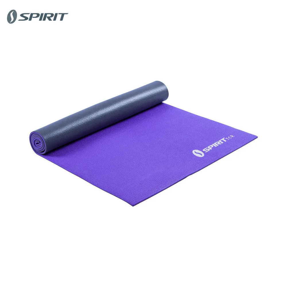 Коврик для йоги SPIRIT M-08 (6 мм) серебристо-фиолетовый | Спорт и развлечения