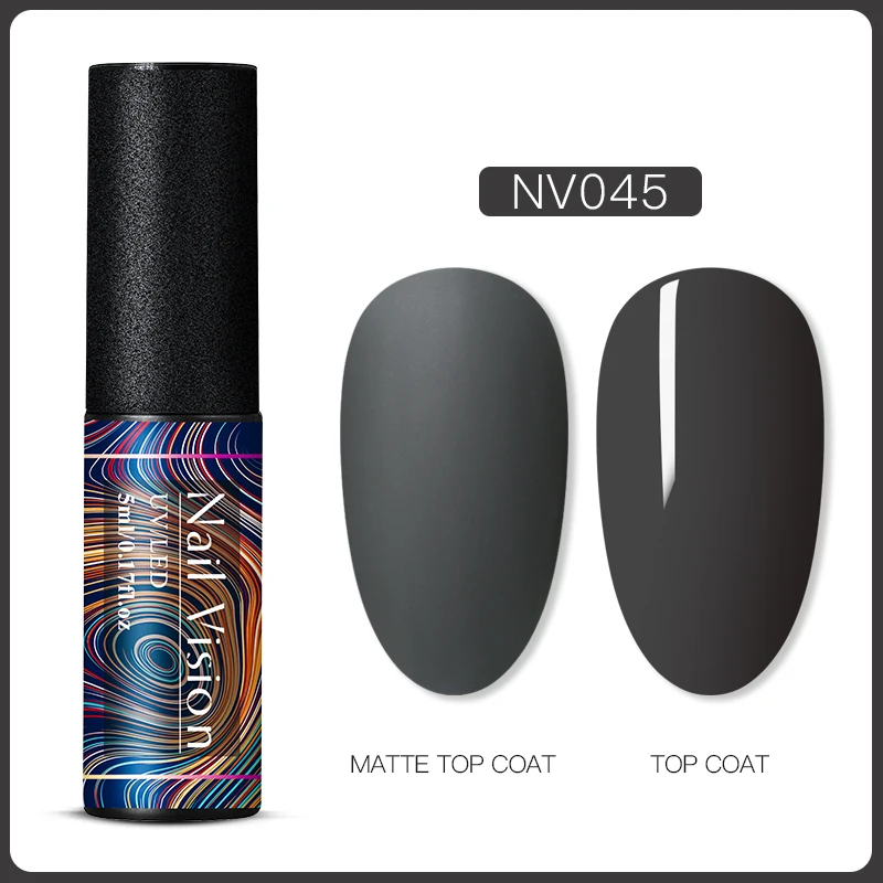 EES06640 Nail Vision 5 мл УФ-гель для ногтей Чистый гель лак матовый цвет нужно матовое верхнее покрытие замочить от ногтей гель лак для маникюра DIY - Цвет: EES06640