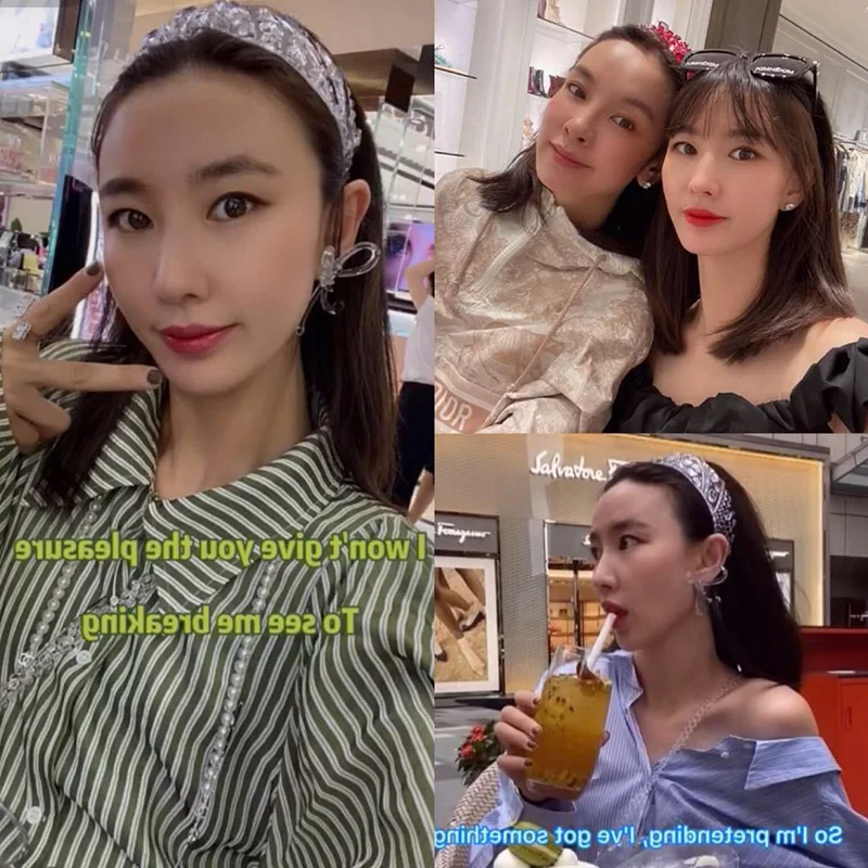 Прозрачный головной убор Haimeikang с кристаллами пластина ананас модные аксессуары