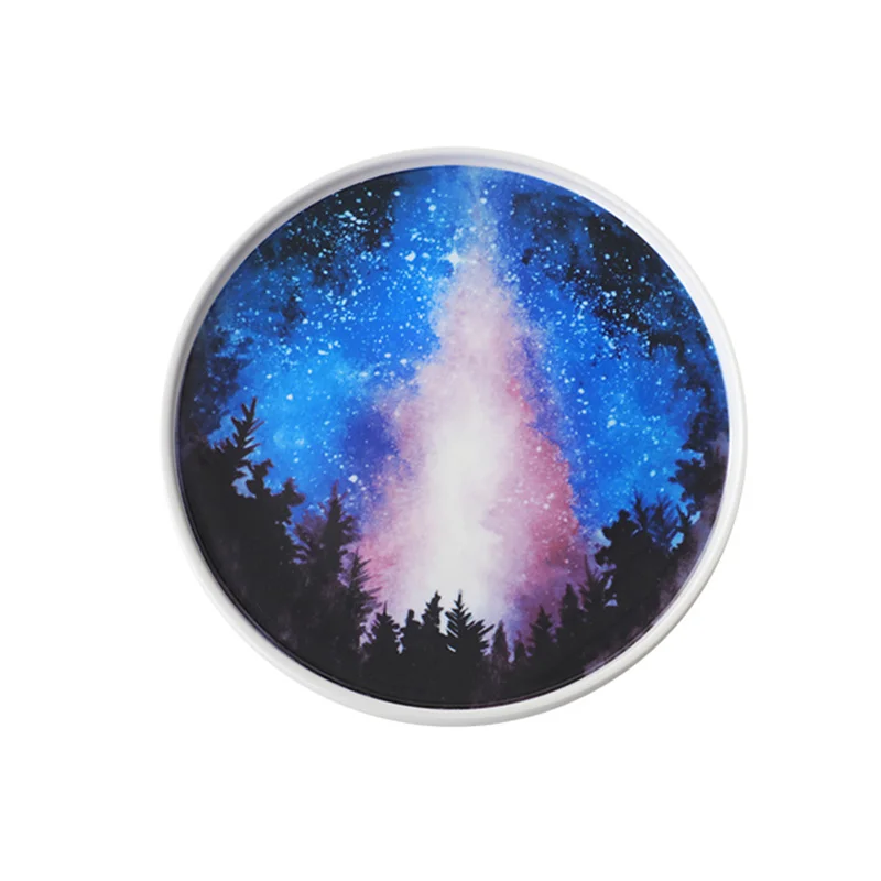 8-дюймовая тарелка для завтрака из костяного фарфора со звездами посуда домашнее