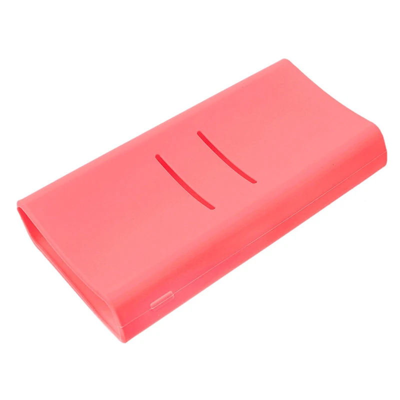 Fashion Colorful Power Bank Bag Anti-slip Soft Silicone Full Protective Case Cover For Xiaomi mi 2C 20000mAh Accessories | Мобильные