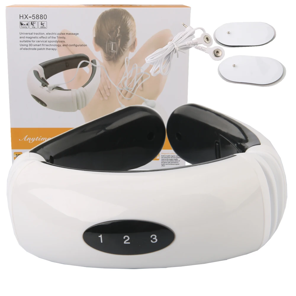 Электрический импульсный массажер для спины и шеи с дальним инфракрасным