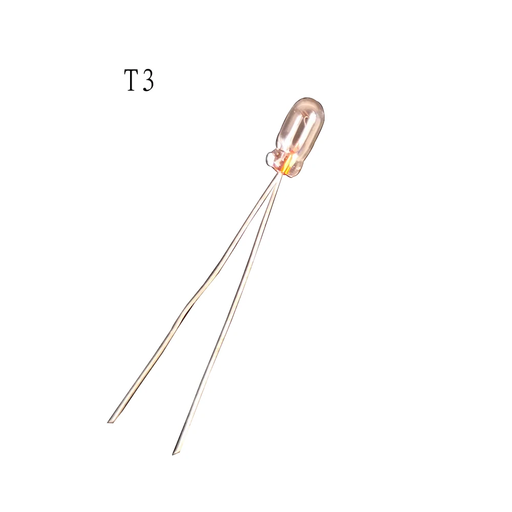 

100 шт. T3 T4 T5 12 В 24 В автомобильный аудио индикатор шестерни приборная панель инструмент освещение лампы лампы