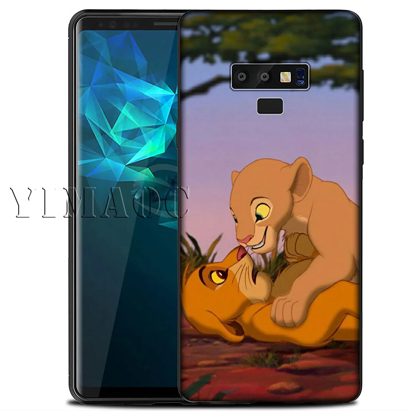 Мягкий силиконовый чехол для телефона YIMAOC с рисунком Король льва samsung Galaxy A6 Plus A9 A8