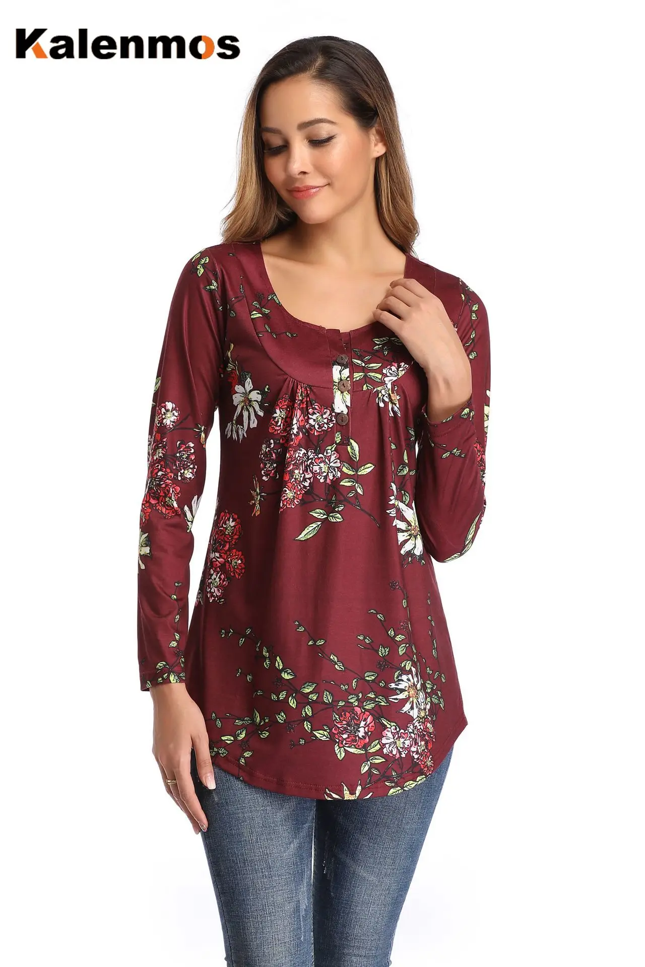 Женские футболки с длинным рукавом и графическим принтом футболка круглым