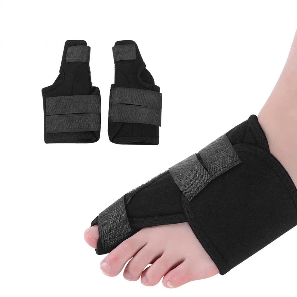 1 пара Воздухопроницаемый бандаж поддержка облегчение боли большой Носок шина