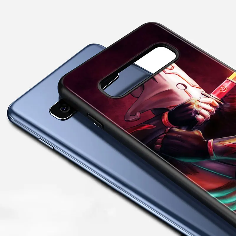 

Silicone Black Cover Dota 2 Game for Samsung Galaxy Note 10 Pro 9 8 Plus S10 5G S9 S8 S7 Plus S6 Phone case