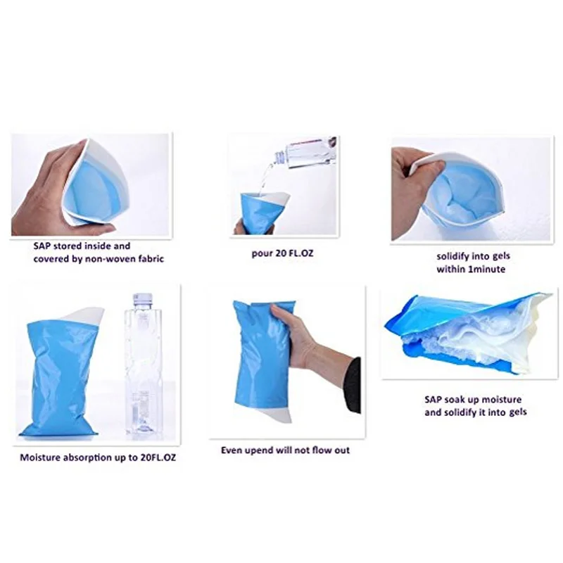 

4 Pcs/ Box Unisex Outdoor Travel Eco-friendly Urine Prevent Stink Mini Vomit Bags Toilet Disposable Emergency Tool SDF-S