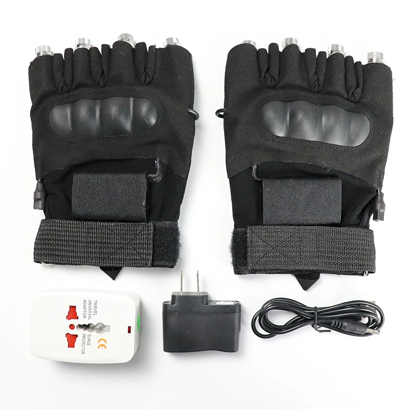 Новые высококачественные красные и зеленые лазерные перчатки 2 в 1 с множеством