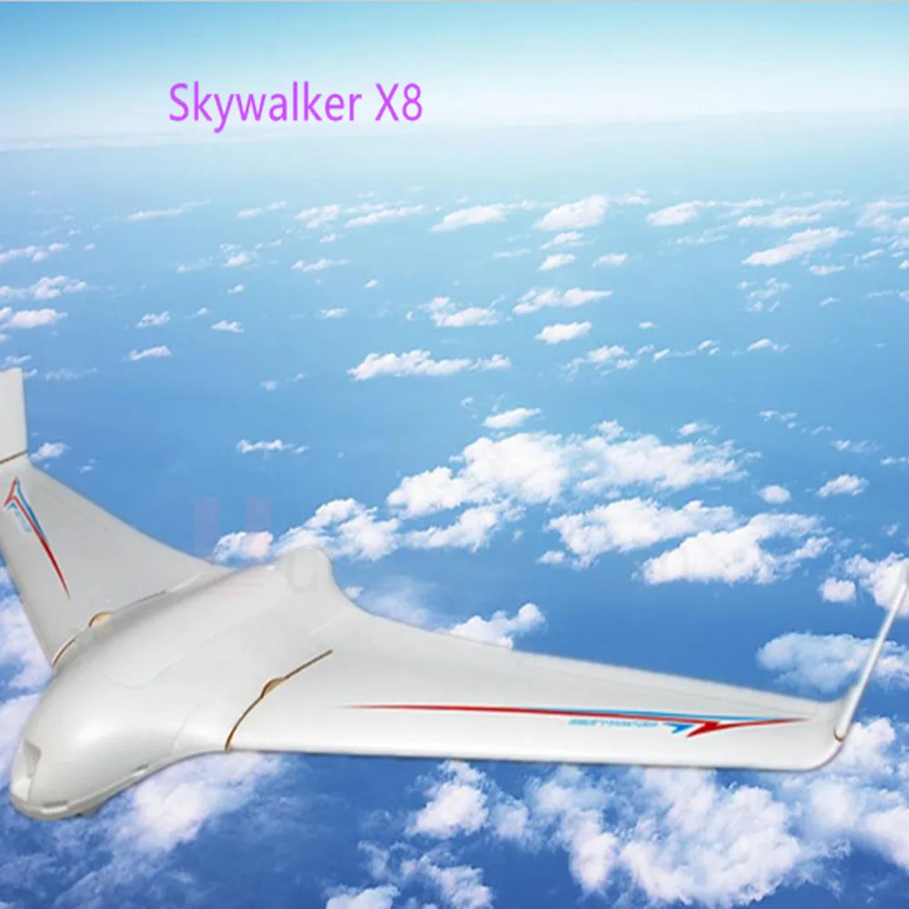 

Latest versopm FPV Skywalker white x8 x-8 airplane 2 meter 2122mm epo large flying wing Best FPV airplane kit remote control toy
