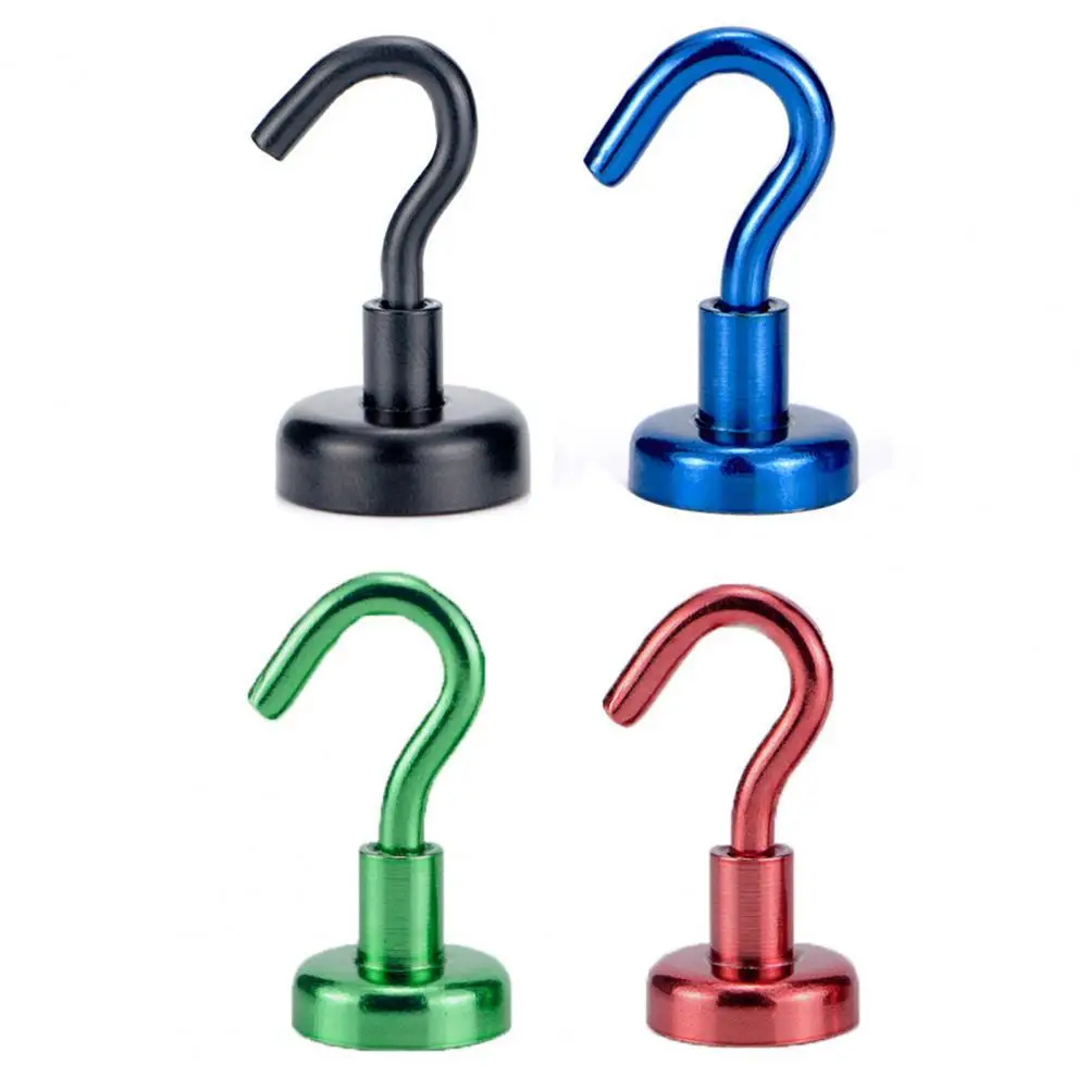 

Magnetic Hook Portable Permanent Multicolor Strong Magnetic Hooks Home Storage Organization Supplies