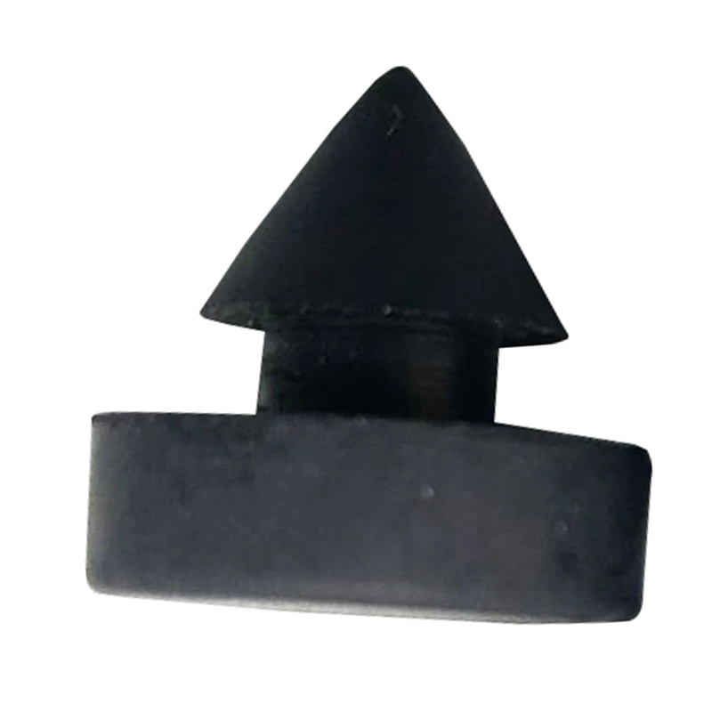 

Door Silencers, 1/2 In, Rubber, Black, Used on Metal Jambs, Pack of 100