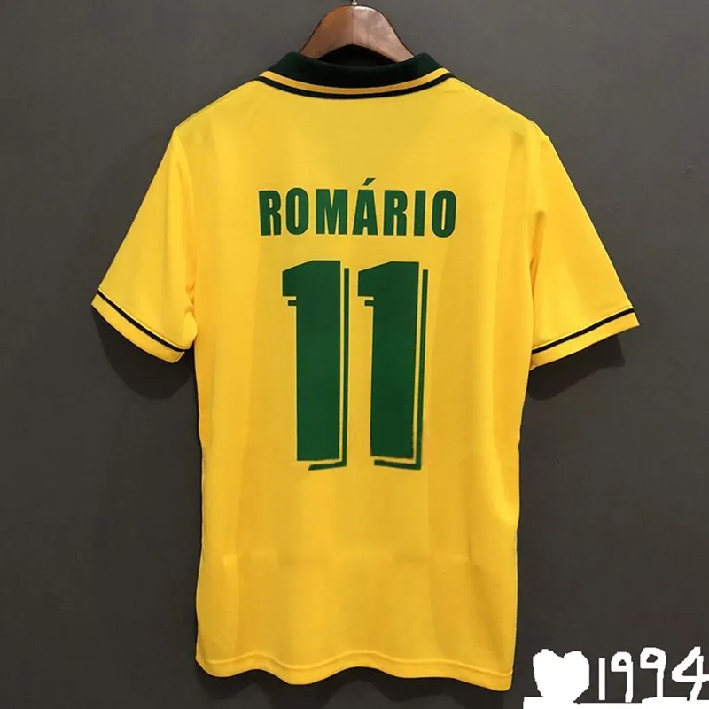 Ретро 1994 romario #11 BEBETO #7 Camiseta 2002 RONALDINHO R.CARCOS #6 comemorar 1998 ronald #9 clá | Спорт и развлечения