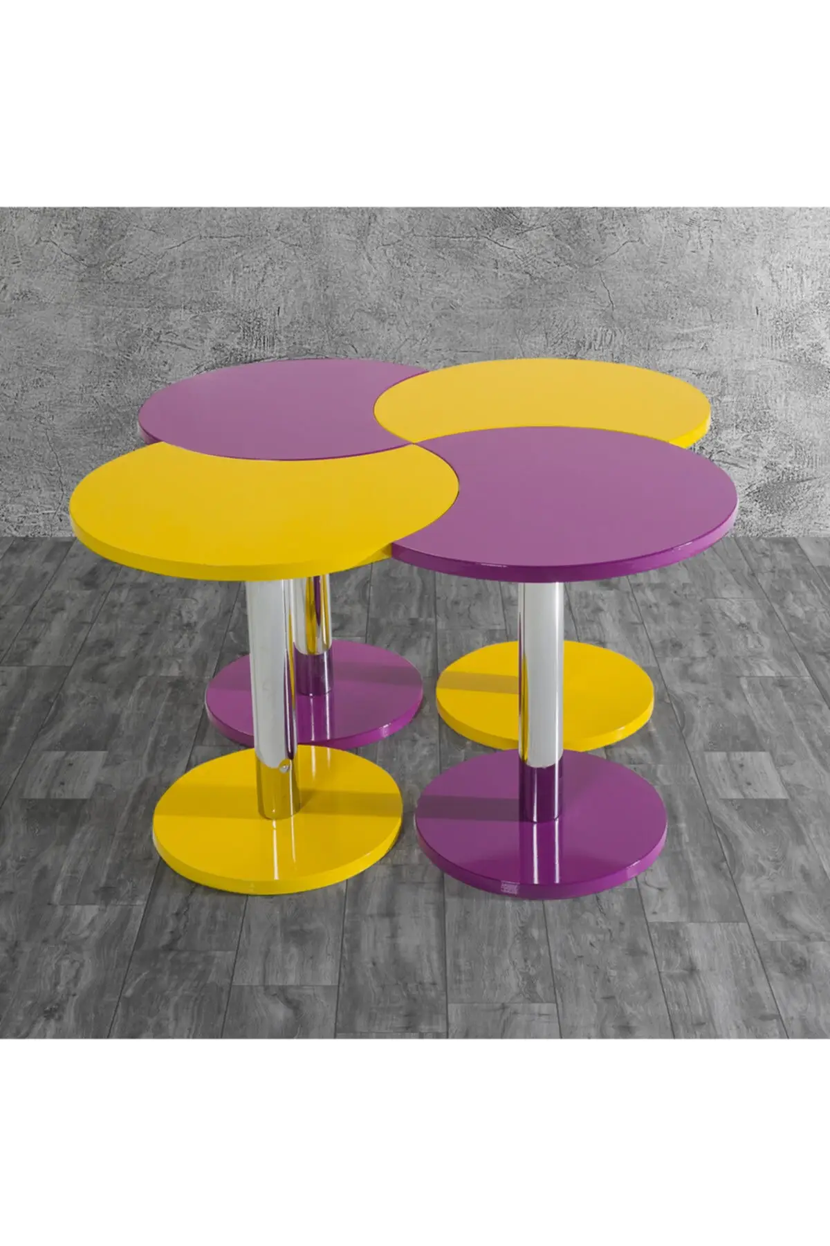 

Clover Medium Coffee Table-Zigon Coffee Table made in turkiye