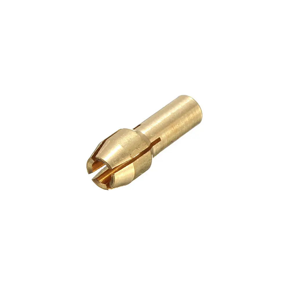 

New 10Pcs Drill Chucks Collet Bit Brass 0.5-3.2mm Shank Set For Rotary Tool
