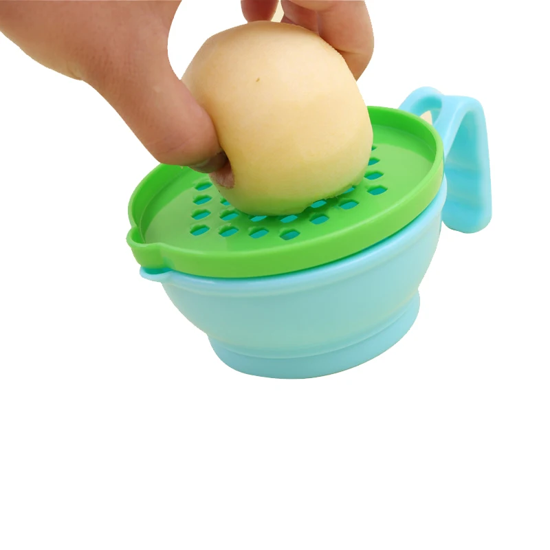 Детская Чаша для измельчения разноцветная пищевая добавка кормления