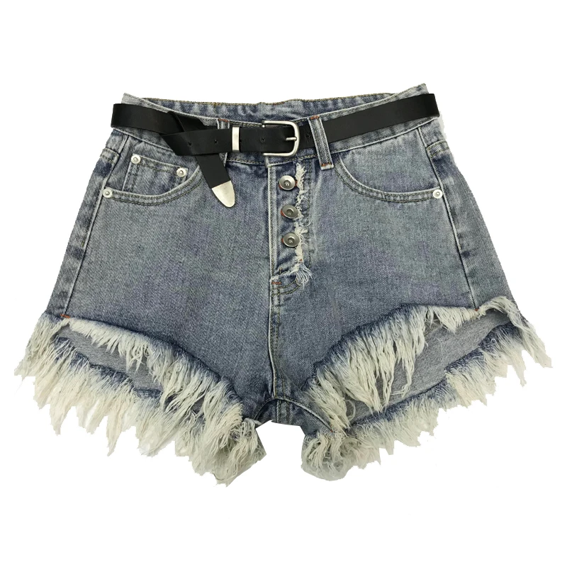 Женские джинсовые шорты размера плюс 4XL новинка 2022 Модные свободные однобортные