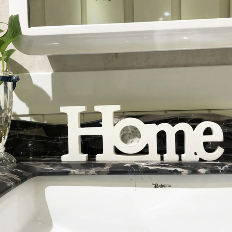 Европейская креативная домашняя Милая деревянная фотография 32 см с буквами для